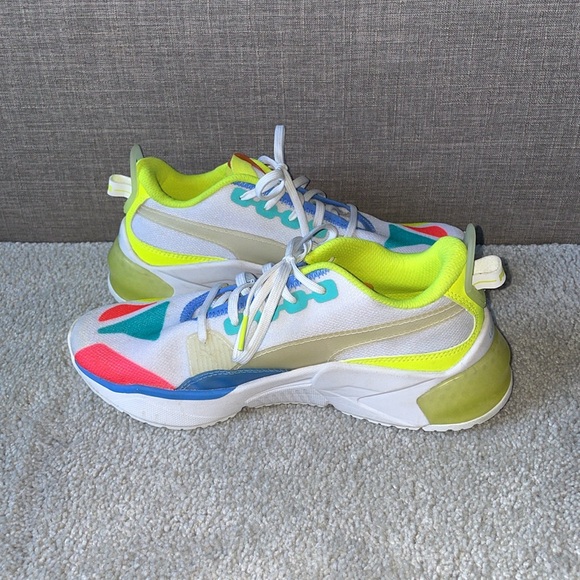 Puma Lqdcell Optic Sheer Lace Up Sneakers - Picture 5 of 12